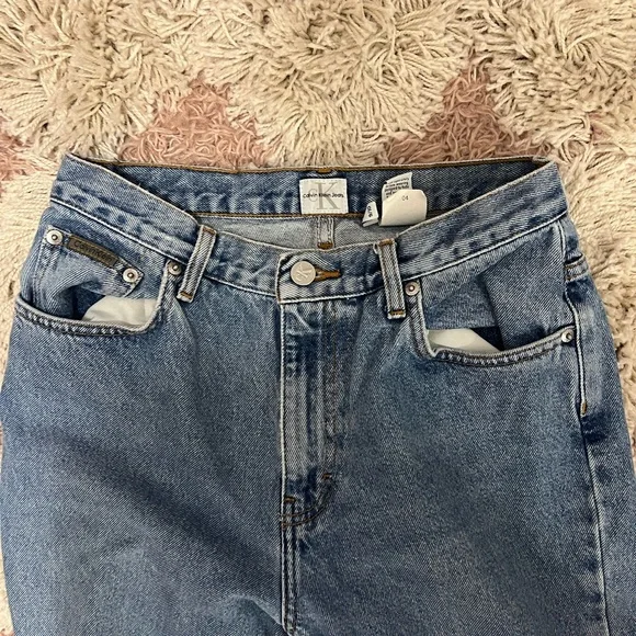 Calvin Klein Vintage Blue Jeans Straight Leg